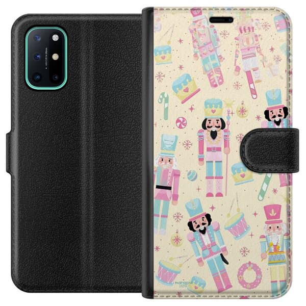 Kompatibel Tegnebogsetui til OnePlus 8T Jul pink