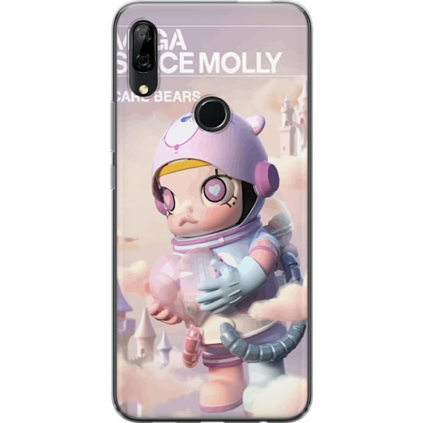 Huawei P Smart Z Läpinäkyvä kuori Mega Space Molly Care Bears Series - Share Bear Edition