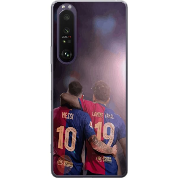 Sony Xperia 1 III Gjennomsiktig deksel Lamine Yamal VS Messi