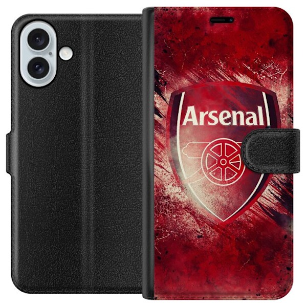 Apple iPhone 16 Plus Lompakkokotelo Arsenal