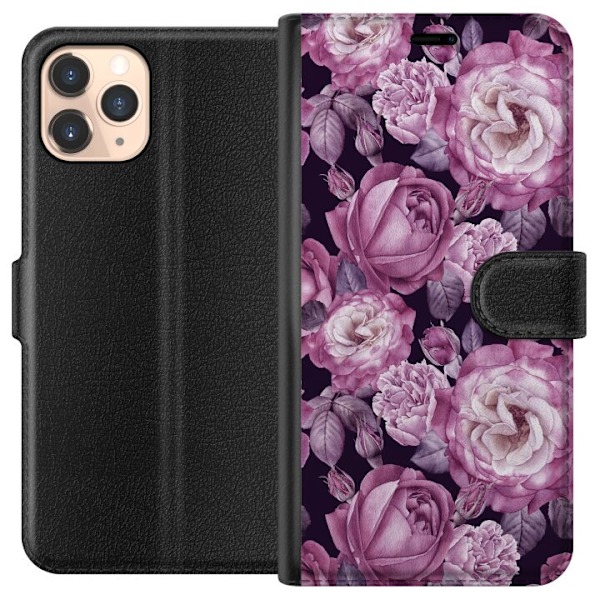 Apple iPhone 11 Pro Plånboksfodral Blommor