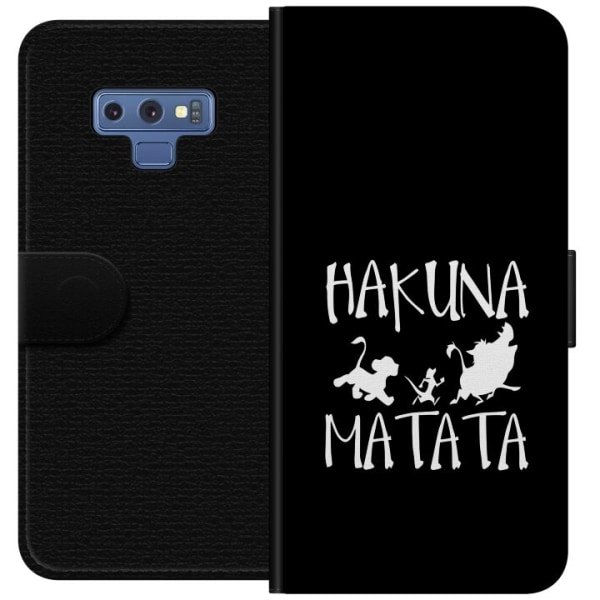 Samsung Galaxy Note9 Lompakkokotelo Hakuna Matata