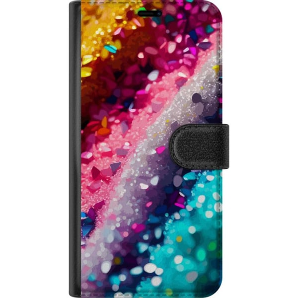 Samsung Galaxy S21 Ultra 5G Plånboksfodral Glitter