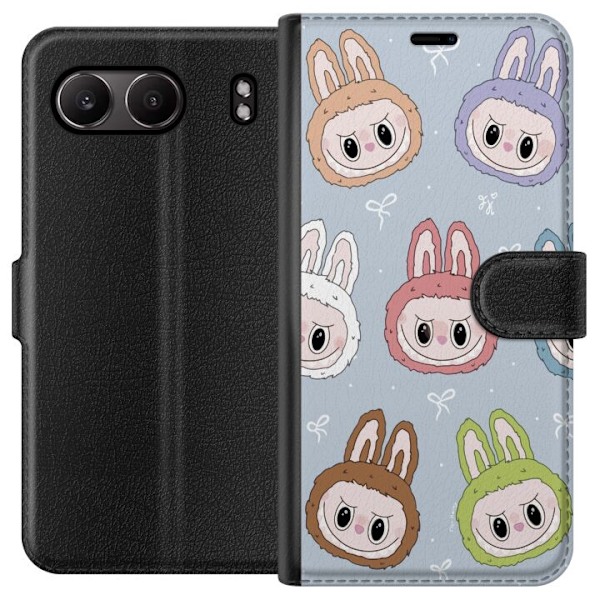 OnePlus Nord 4 Lompakkokotelo Pastel Labubu