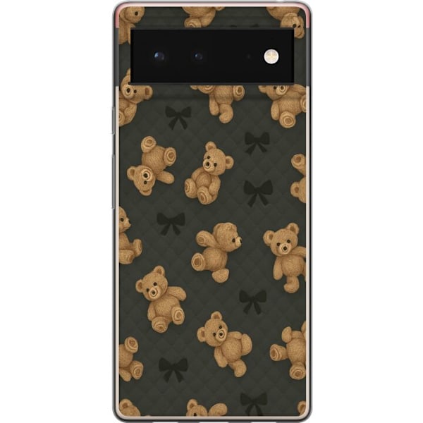 Google Pixel 6 Gennemsigtig cover Teddy Knus