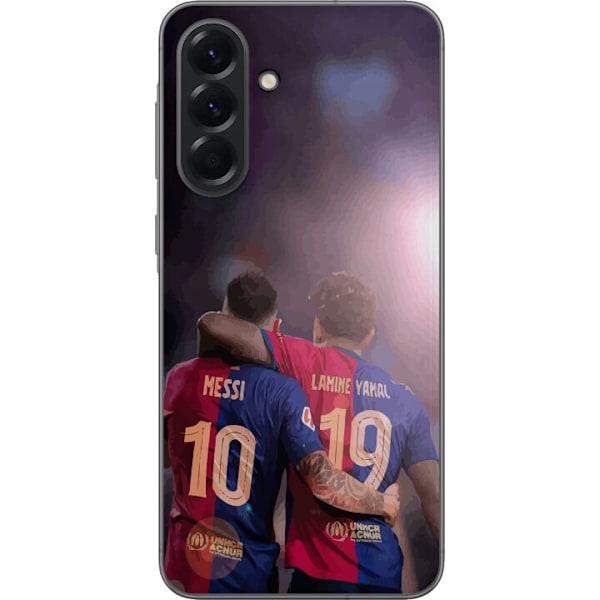 Samsung Galaxy A56 Läpinäkyvä kuori Lamine Yamal VS Messi