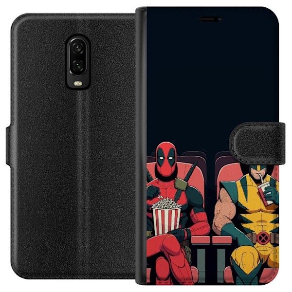 OnePlus 6T Plånboksfodral Deadpool & Wolverine