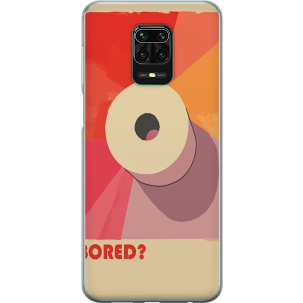 Xiaomi Redmi Note 9 Pro Gennemsigtig cover Kedelig Rulle