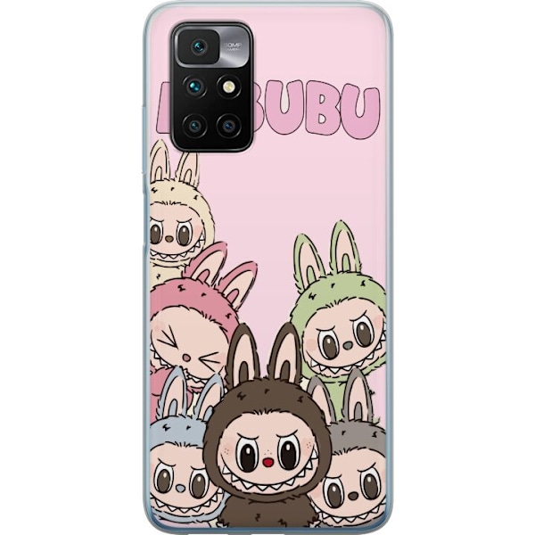 Xiaomi Redmi 10 Genomskinligt Skal Labubu Classics