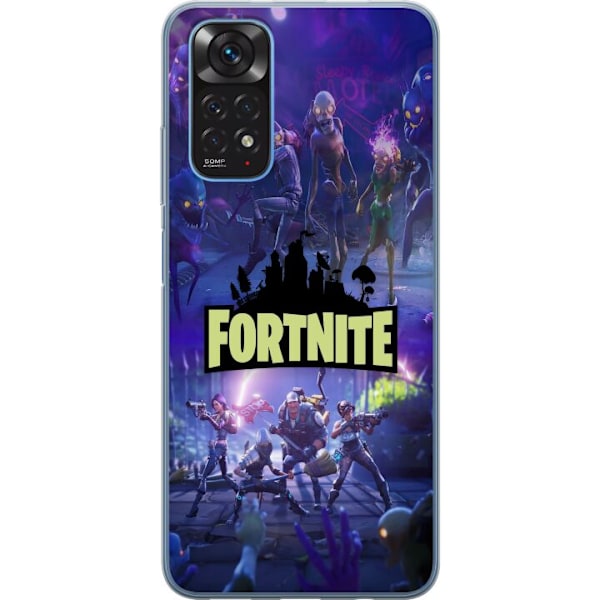 Xiaomi Redmi Note 11S Genomskinligt Skal Fortnite