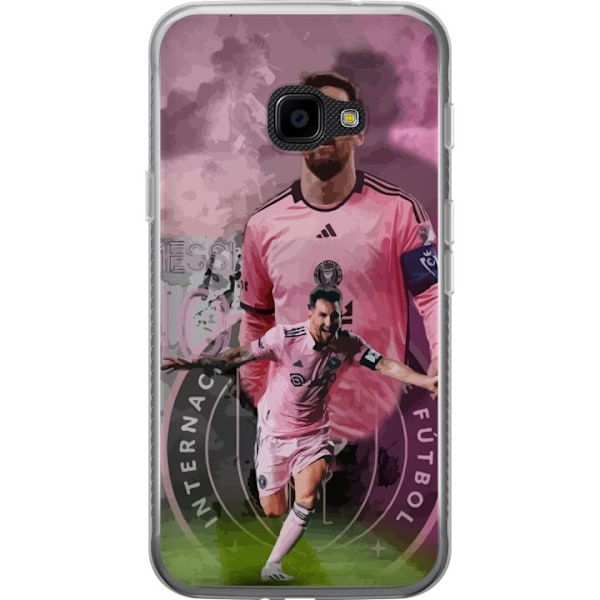 Samsung Galaxy Xcover 4 Läpinäkyvä kuori Messi