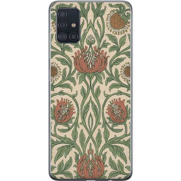 Samsung Galaxy A51 Läpinäkyvä kuori Petali Yksityiskohdat