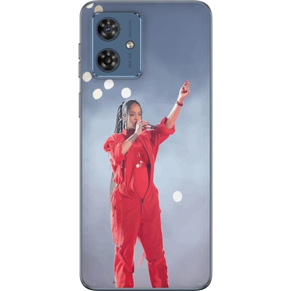 Motorola Moto G54 Gennemsigtig cover Rihanna – Trendsetting