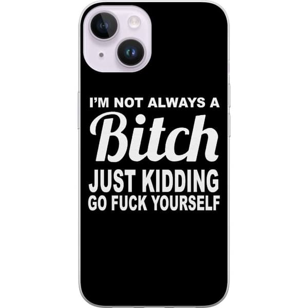 Kompatibelt Mobildeksel til Apple iPhone 14 Jeg er ikke alltid en...