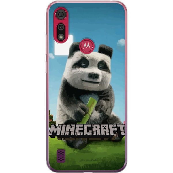 Motorola Moto E6s (2020) Läpinäkyvä kuori A Minecraft Movie