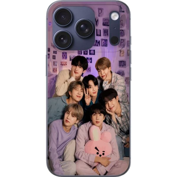 Kompatibel Mobilcover til Apple iPhone 17 Pro BTS lilla