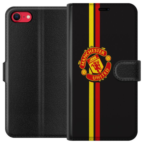 Apple iPhone 8 Plånboksfodral Manchester United F.C.