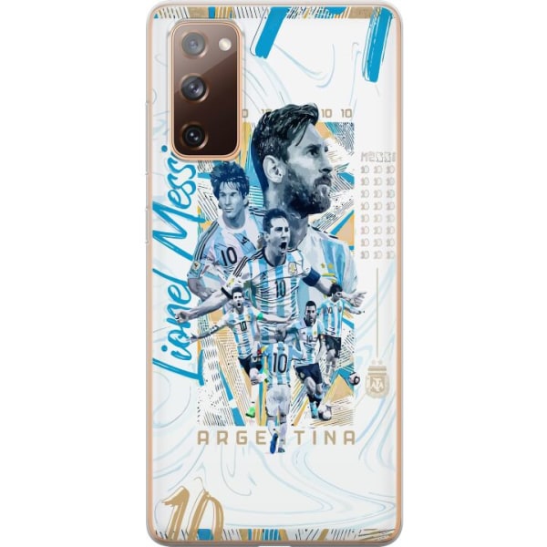 Samsung Galaxy S20 FE Gennemsigtig cover Lionel Messi