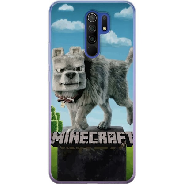Xiaomi Redmi 9 Läpinäkyvä kuori A Minecraft Movie