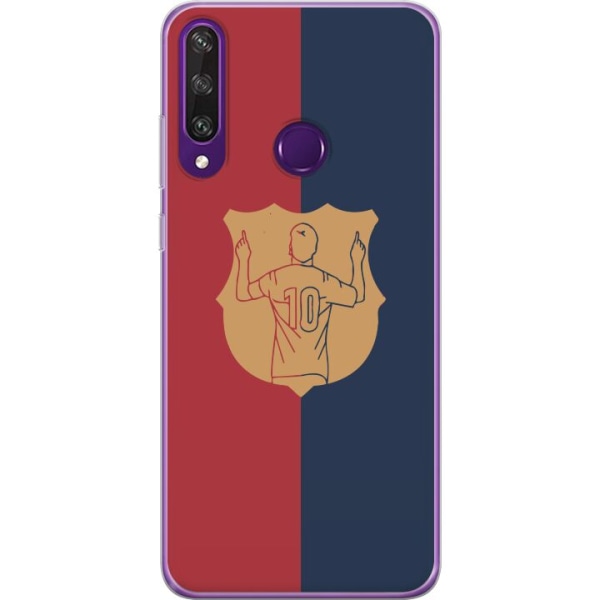 Huawei Y6p Gennemsigtig cover FC Barcelona