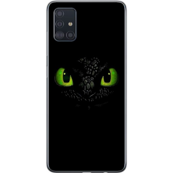 Samsung Galaxy A51 Genomskinligt Skal Draktränaren How to Train Your Dragon