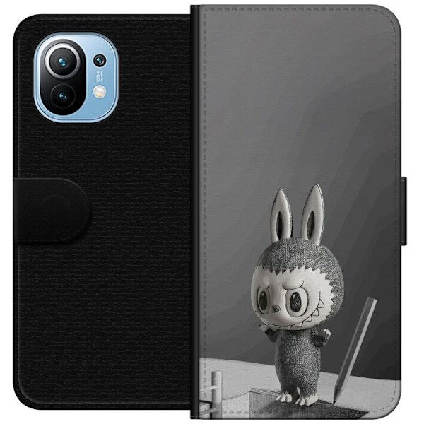 Xiaomi Mi 11 Lommeboketui Pop Mart MEGA LABUBU LABUBU Sketch 1000%