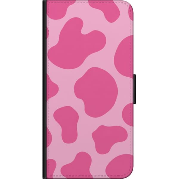 Kompatibelt Lommeboketui til Samsung Galaxy Note20 Rosa kuflekker rosa