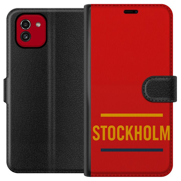 Samsung Galaxy A03 Tegnebogsetui Stockholm – Hockey