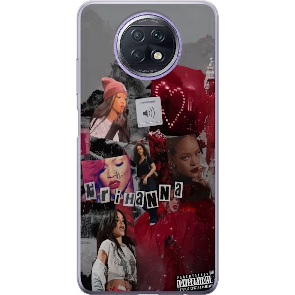 Xiaomi Redmi Note 9T Gjennomsiktig deksel Rihanna – Iconic F