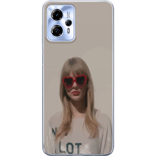 Motorola Moto G13 Läpinäkyvä kuori Taylor Swift