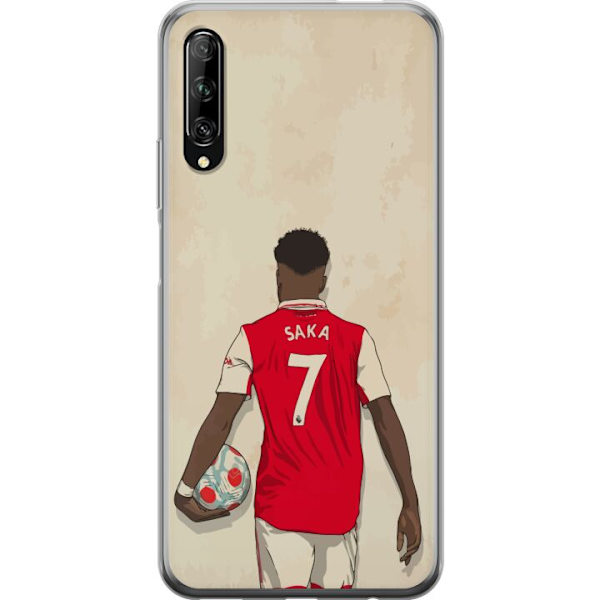 Huawei P smart Pro 2019 Läpinäkyvä kuori Arsenal FC Jalkapallo Arsenal FC Motiivi Pelaaja Premier League Englanti Suosittu Urheilulaji Jalkapallot