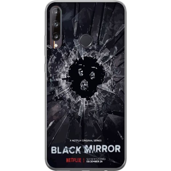 Huawei P40 lite E Genomskinligt Skal Black Mirror Sci-Fi Netfl