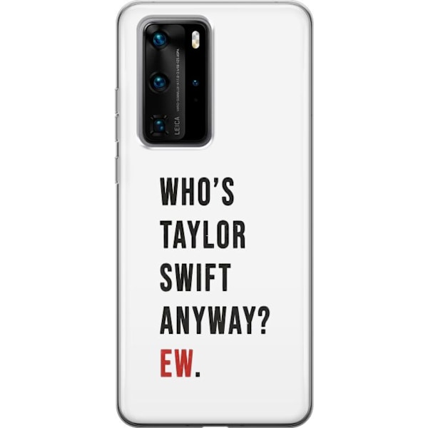 Huawei P40 Pro Gjennomsiktig deksel Taylor Swift