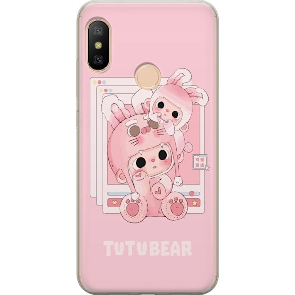 Xiaomi Redmi 6 Pro Gennemsigtig cover TUTUBEAR