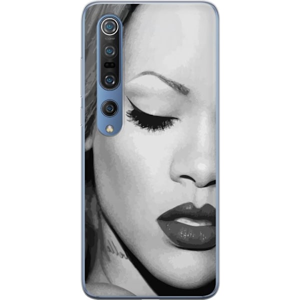 Xiaomi Mi 10 Pro 5G Gjennomsiktig deksel Rihanna – Aesthetic
