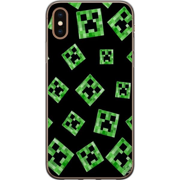 Kompatibelt Mobilskal till Apple iPhone XS Minecraft