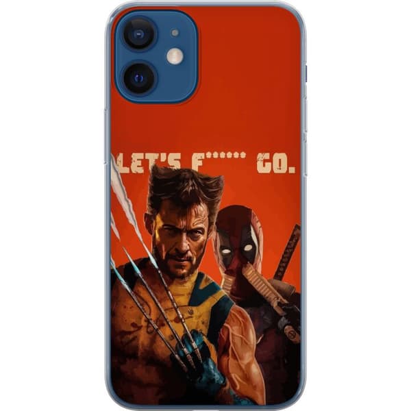 Kompatibel Mobilcover til Apple iPhone 12 mini Deadpool & Wolverine