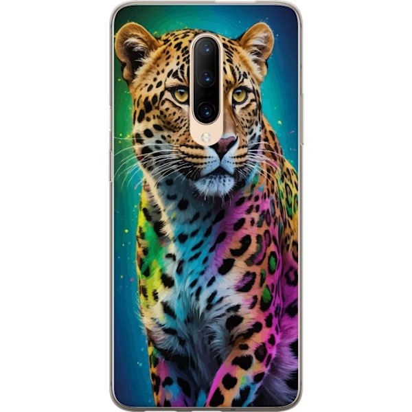 OnePlus 7 Pro Genomskinligt Skal Leopard