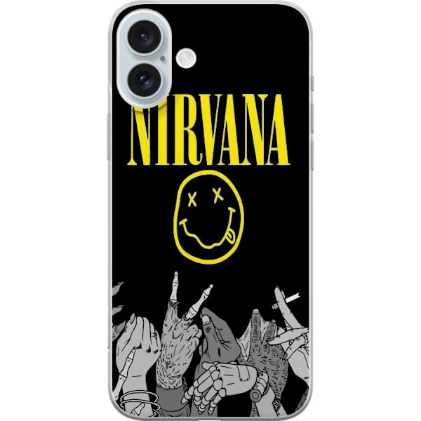 Apple iPhone 16 Plus Gjennomsiktig deksel Nirvana