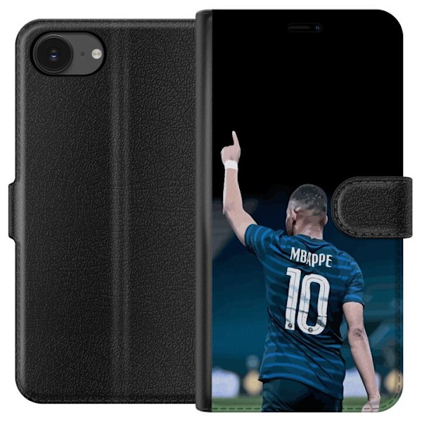 Apple iPhone 16e Lompakkokotelo Ranska - Kylian Mbappé