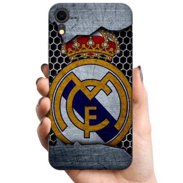 Apple iPhone XR TPU Mobildeksel Real Madrid CF