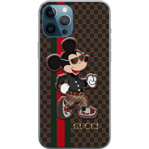 Apple iPhone 12 Pro Max Gennemsigtig cover Mickey Mouse