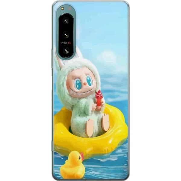 Sony Xperia 5 IV Läpinäkyvä kuori Labubu Stripe Attack - Ra