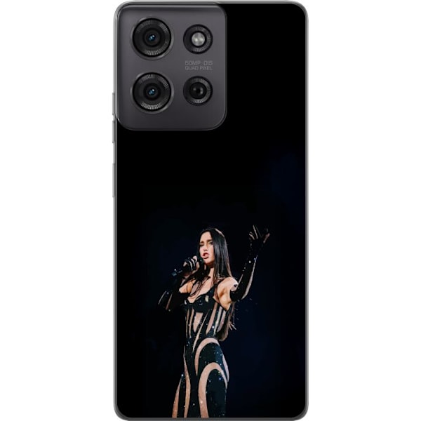 Motorola Moto G75 Läpinäkyvä kuori Dua Lipa – Pop Star Ae