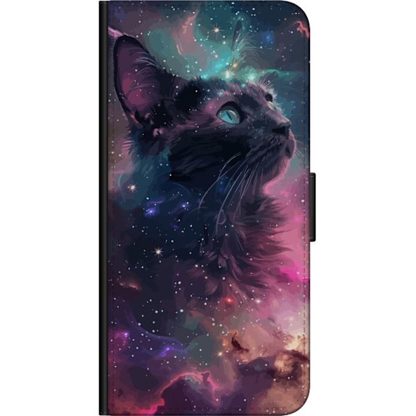 Huawei Y6s (2019) Plånboksfodral Katten i Galaxen