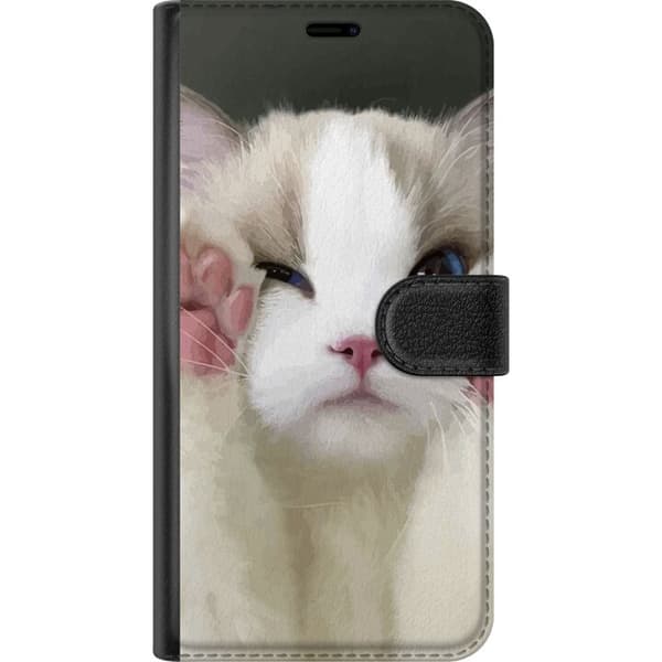 Yhteensopiva Lompakkokotelo Apple iPhone 13 mini Kissa