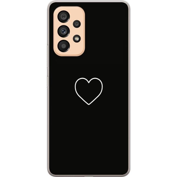 Kompatibel Mobilcover til Samsung Galaxy A53 5G Hjerte