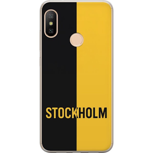 Xiaomi Redmi 6 Pro Genomskinligt Skal Stockholm – fotboll