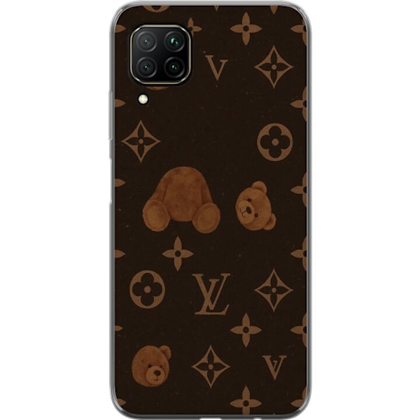 Huawei P40 lite Genomskinligt Skal Plush Luxe