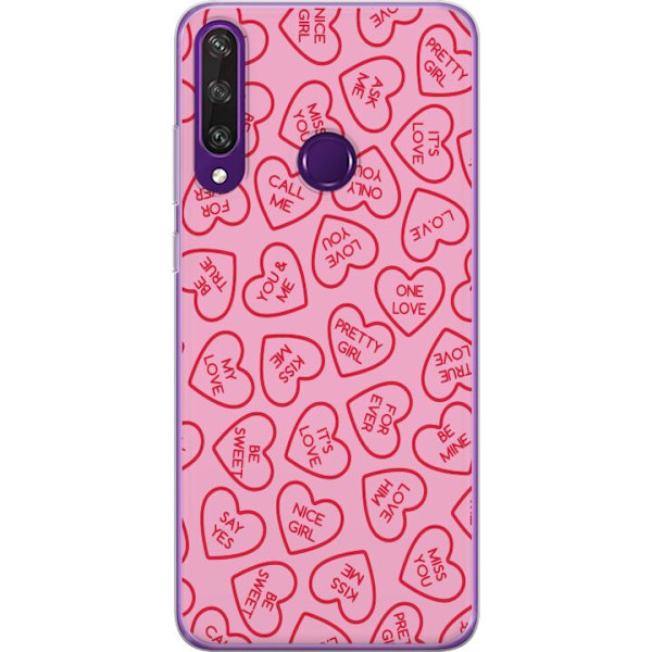 Huawei Y6p Gennemsigtig cover Valentinsdag 2025